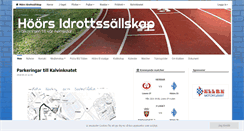 Desktop Screenshot of hisidrott.se